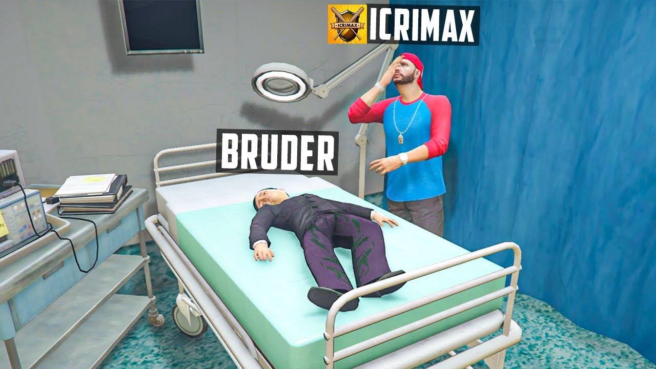 KLEINER BRUDER liegt im KRANKENHAUS ..