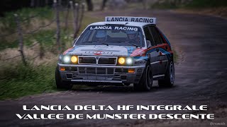 Replay Acr Lancia Delta Hf Integrale - Vallee De Munster Descente - Practice Onboard & Tv