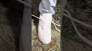 Необычная шнуровка кроссовок Найк Эйр Форс 1 | Unusual lacing of Nike Air Force 1 | CrossMania