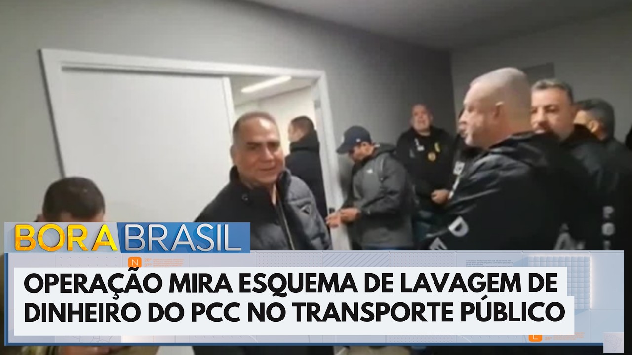 Operação mira esquema de lavagem de dinheiro do PCC no transporte público