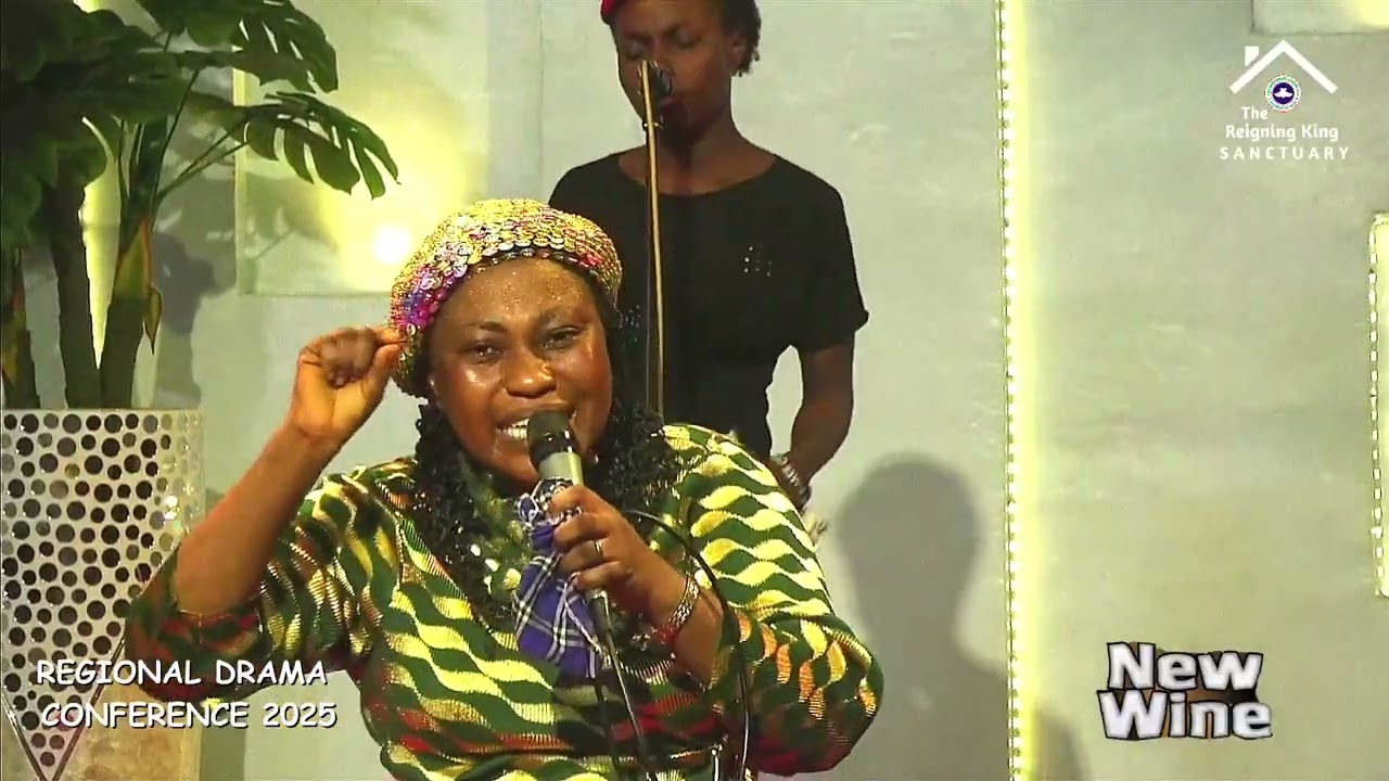 MIN. MARY ADEDEJI MINISTRATION AT RCCG REIGNING KING, REGION 12 HEADQUARTERS
