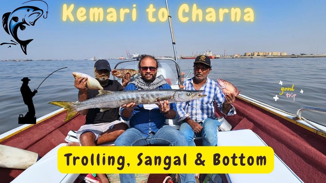 High-Speed Hunt: Catching Big Fish Off Karachi's Coast - A Deep Sea Fishing Thrill!