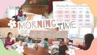 Do Morning Time with Us! // Our Homeschool Schedule