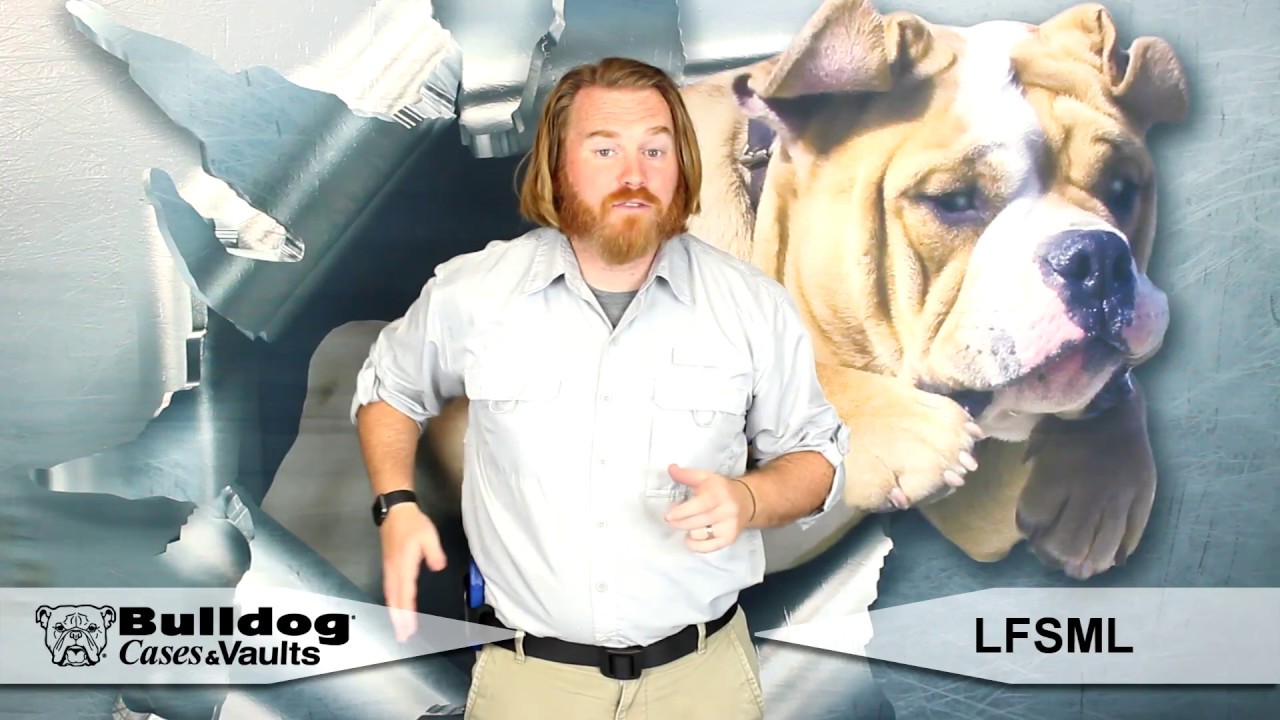 Bulldog Cases Lay Flat Leather Belt Slide Holster