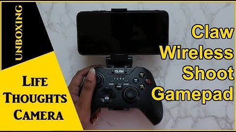 CLAW Shoot Bluetooth controller for Mobile and PC [Unboxing] - Ep 342 | Life Thoughts Camera