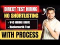 Direct Test , No Shortlisting | V4C Hiring | Hackerearth Assessment | V4C Freshers DBX | Off Campus