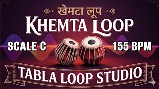 Khemta Loop for all Songs | Scale C | 155 BPM | Bhajans, Songs #rhythm #tablaloopstudio