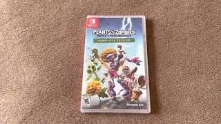 Plants Vs. Zombies Battle For Neighborville Switch Unboxing