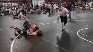 Broncs Duals 129lbs NJ Misfits John vs Council Rock North Eliam Ofshtein W 18 -1