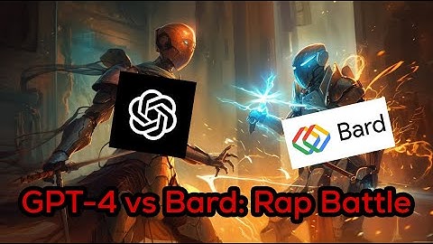 GPT 4 vs Bard  Rap battle #1
