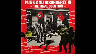 PUNK AND DISORDERLY - Vol III (The Final Solution) V/A Compilation LP Full Album 1983