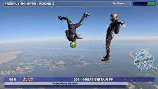 Team Great Britain: Freefly Event: 2024 World Championships