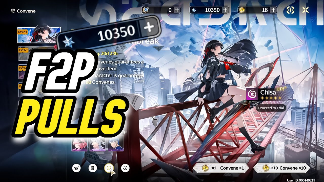 Chisa Pulls F2P - Wuthering Waves 2.8 - YouTube