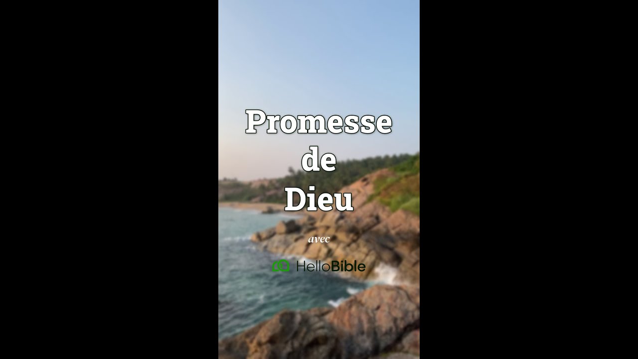 Apprends en plus sur les Promesses de Dieu sur HelloBible ! 📲