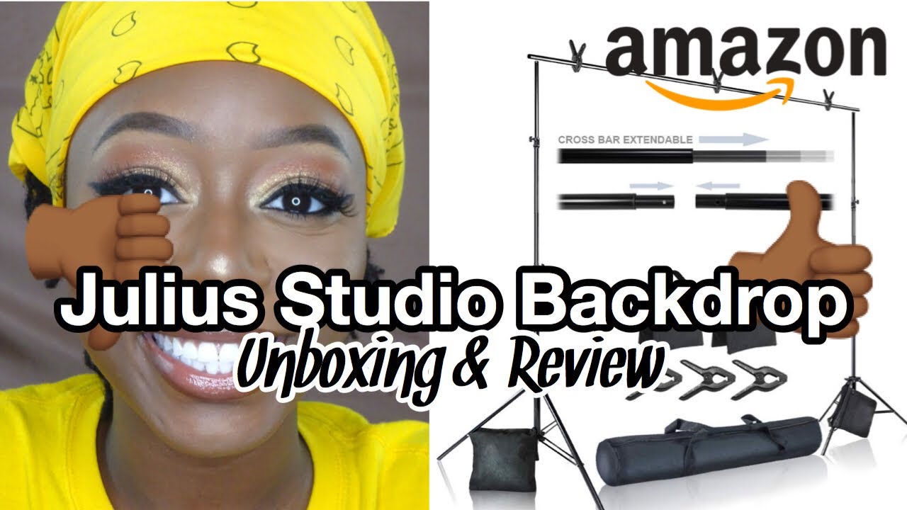 Julius Studio Backdrop Unboxing and Review | Daemiah Monaé