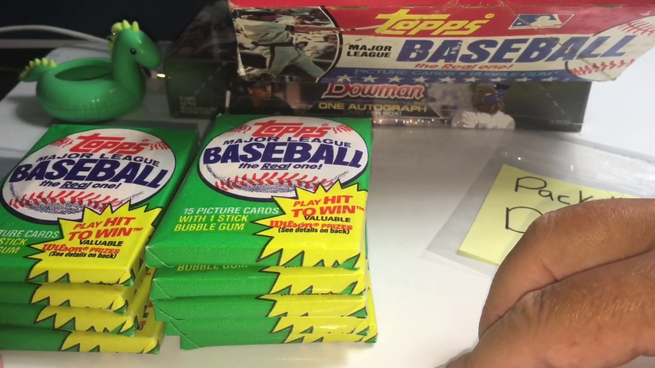 1981 TOPPS WAX BOX (BBCE) BREAK!
