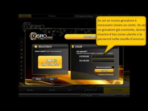 Itroduzione su come Depositare su Casino.com