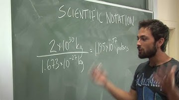 Scientific Notation - Example