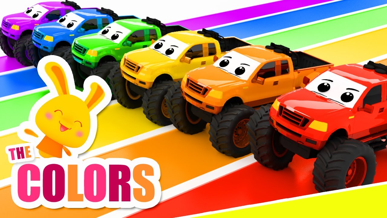 ⁣What color is this Monstertruck? | Learn the colors with Titounis