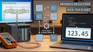 Parsing Modbus Floating Point Values (Endianness Guide)