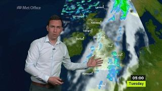 Monday mid-morning forecast forecast 03/04/2017