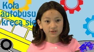 Video thumbnail of "Piosenka dla dzieci KOŁA AUTOBUSU KRĘCĄ SIĘ - Klub Kaczki Niedziwaczki (dom zabaw)"