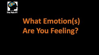 What Are You Feeling Emotionally?