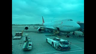 Asiana 747 upper deck business class