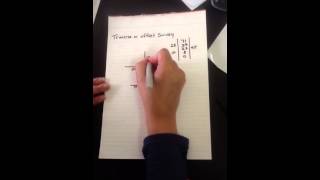 Offset survey General Maths Information