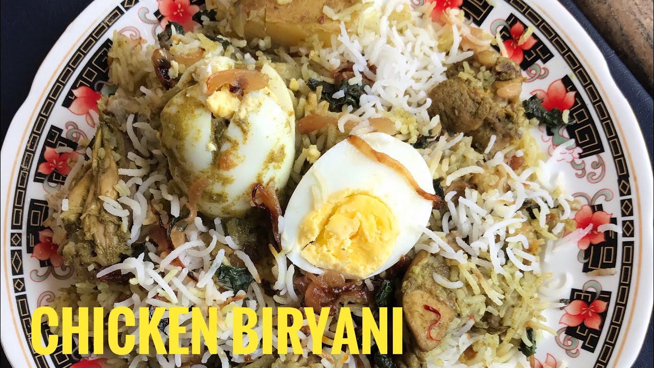 Chicken Biryani Recipe. Goan Green Masala Chicken Biryani. Murgh Biryani. Best Easy Biryani Recipe