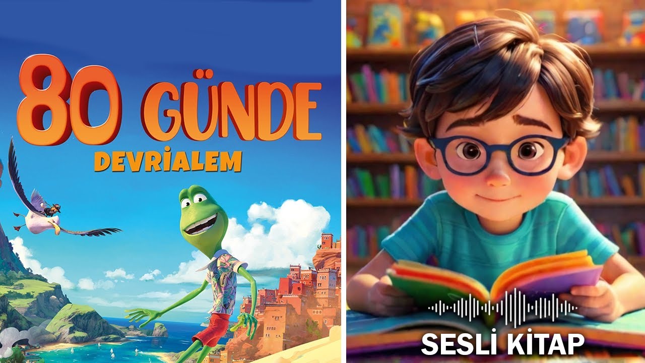 80 Günde Devri Alem | Çocuk Hikayeleri | Eğitici Masallar | Kitaplar | Çocuklar İçin Eğitim