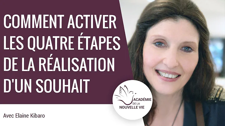 Comment activer les quatre tapes de la ralisation ...