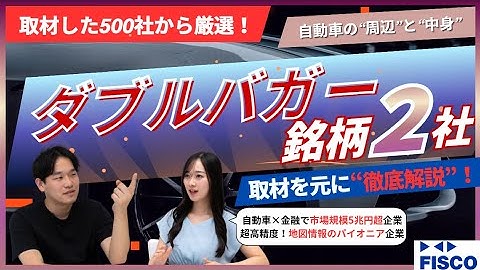 【ダブルバガー第3弾💥】地図データ×オート金融の最強タッグ！政策追い風で2社の成長が加速する理由とは？【株価2倍シナリオ】