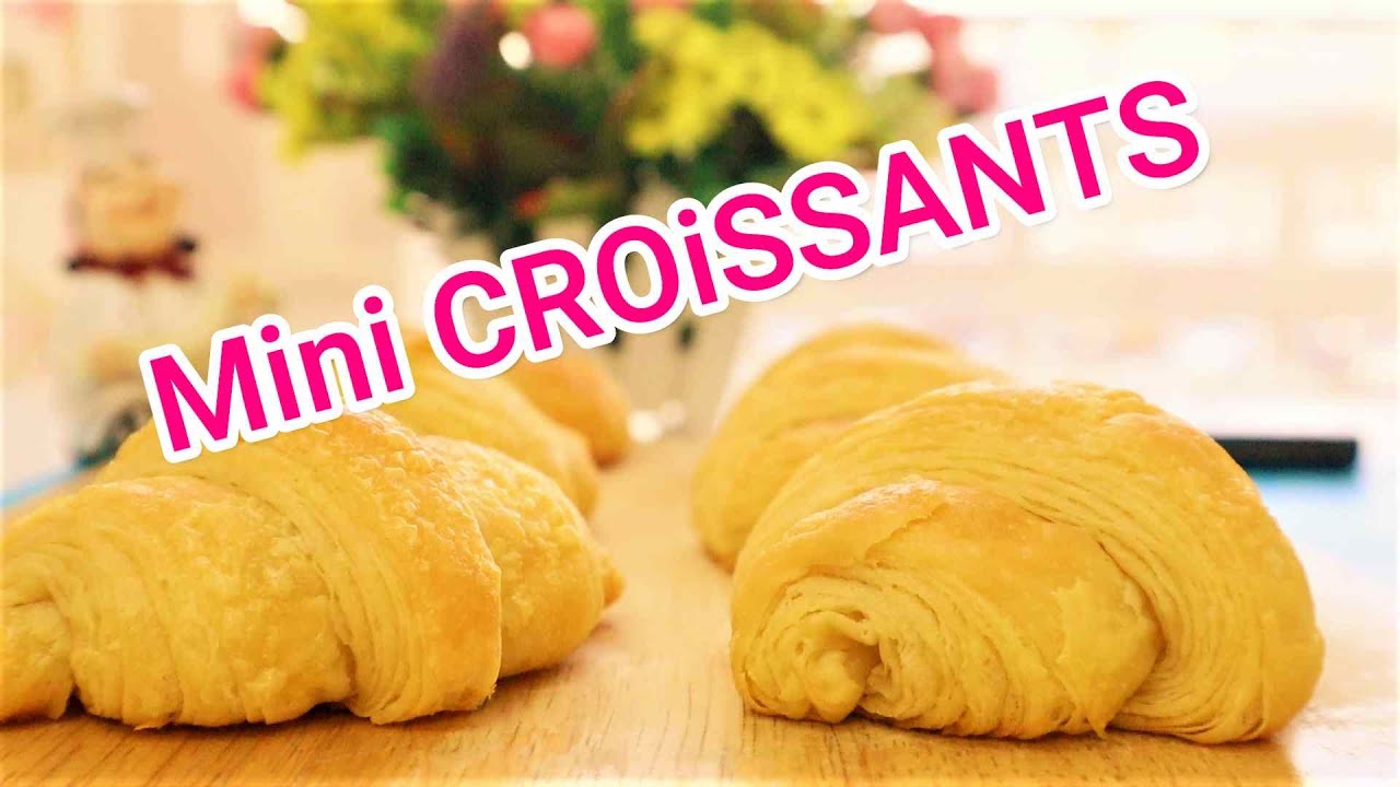 MINI EGGLESS BUTTER CROISSANTS  - I tried the authentic method 