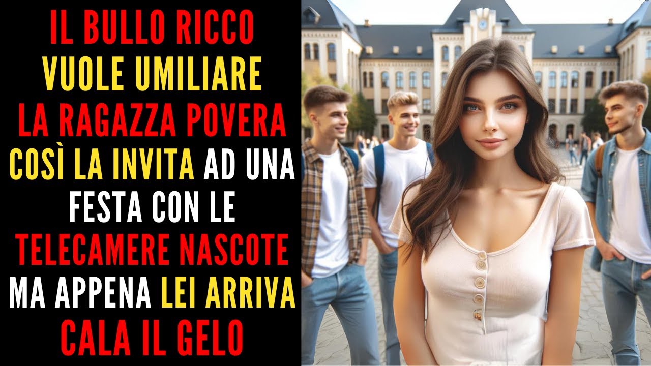 Uno Studente Ricco Invita Una Ragazza Povera Alla Festa Di Lusso Per ...