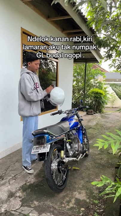 numpak gl budal ngopi • story wa anak motor cb herex touring #repost #fypシ゚viral