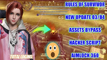 Rules of survival New  Updates Script Assets bypass Safe 100% Ros version 1.34-101{Ep36}