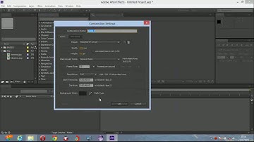 After Effects Tutorials in Tamil 3 File Import & Composition setting