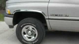 1996 Dodge Ram exhaust and interior