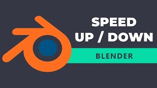 How to speed up or slow down video in Blender | Blender Video Editing Tutorial screenshot 4