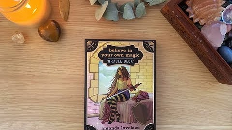 Believe In Your Own Magic Oracle Deck by Amanda Lovelace walkthrough