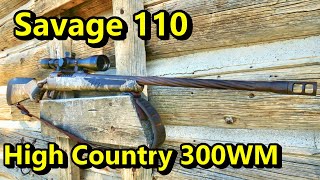 Savage 110 High Country 300 Win Mag Review @ 1,250 yards
