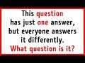 50 Quick Riddles That Will Increase Your Intelligence