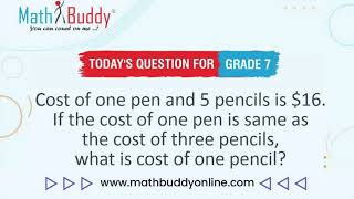 Math Practice Problem Grade 7 Question 107