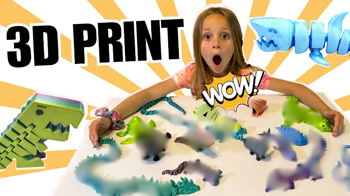 15 Super Fun THINGS to 3D Print that KIDS LOVE