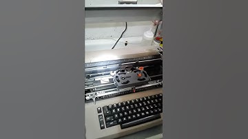 IBM SELECTRIC COVER REMOVAL