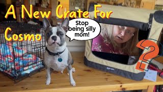 Unboxing Soft Sided Dog Crate From Amazon