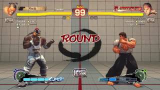 USF4: Dee Jay's EX Machinegun Upper into U2 Midscreen without the dash