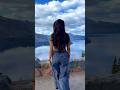 2nd frame is like a painting 🎨🖌️#craterlake #scenery #travel  #beyondborders #ahaanakrishna  #ozy