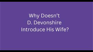 Why Doesn't the REVEREND in Arizona NTCC School Extension Introduce His Wife OR Allow Her to Preach?